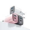 Мережевий зарядний пристрій Usams XC Series FC 30W USB-C | USB-A Black (CC229TC01)