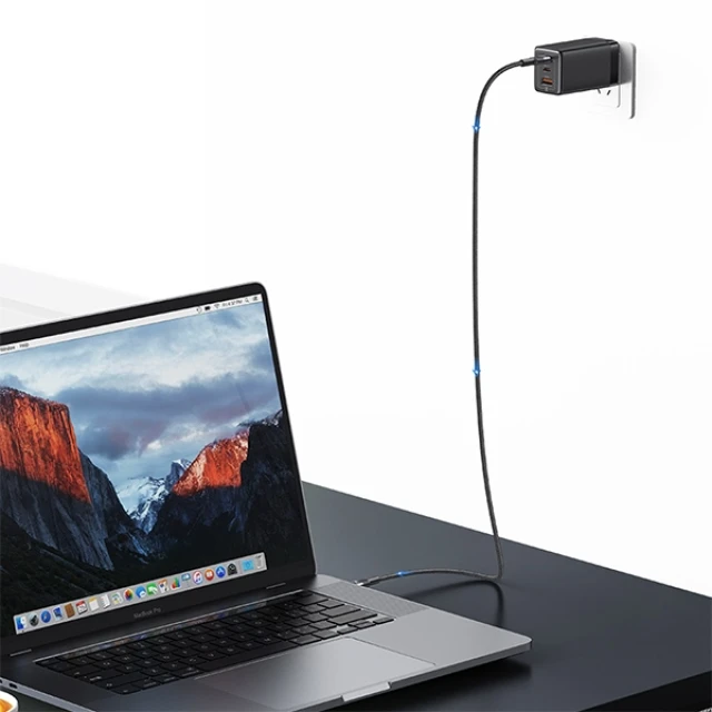 Кабель Usams SY Series USB-C to USB-C 240W 1.2 m Tarnish (SJ727USB01)
