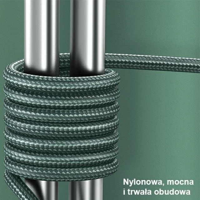 Кабель Usams US-SJ450 U55 USB-A to Micro-USB 2A 1m Green (SJ450USB02)