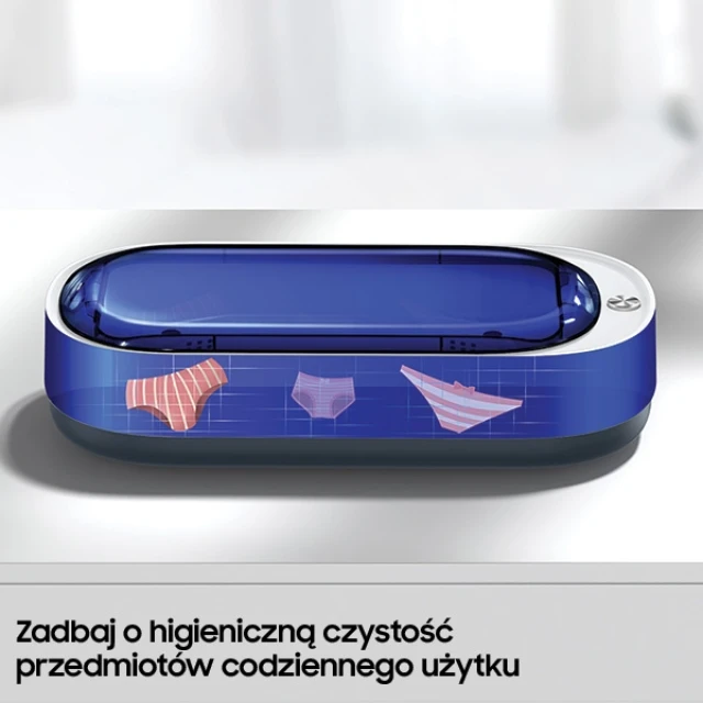 Стерилізатор UV-C Usams з бездротовою зарядкою 15W White (ZB151XDH01)