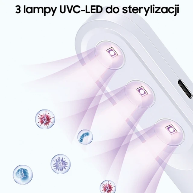 Лампа Usams ZB159 UVC/UVA 500mAh White (ZB159XDD01)