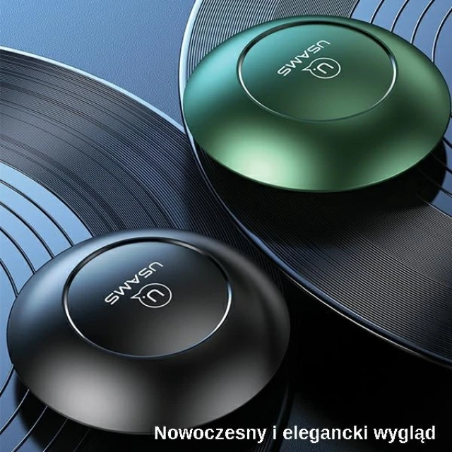Ароматизатор Usams US-ZB180 Silver Grey (ZB180XX02)