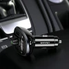 Автомобільний зарядний пристрій Usams CC115 C21 FM Transmiter 2xUSB 3.4A Black (CC115GC01)