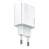 Мережевий зарядний пристрій Usams US-CC118 T34 PD/QC 20W USB-C White (CC118TC01)
