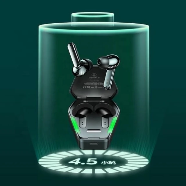 Беспроводные наушники Usams JY Series Gaming Earbuds Black (BHUJY01)
