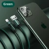 Кабель Usams US-SJ476 U60 Rotatable USB-A to Lightning 2A 1m Green (SJ476USB02)