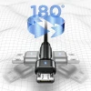 Кабель Usams US-SJ478 U60 Rotatable USB-A to Micro-USB 2A 1m Green (SJ478USB02)