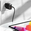 Мережевий зарядний пристрій Usams US-CC121 T35 PD/QC 20W USB-C | USB-A Black (CC121TC02)