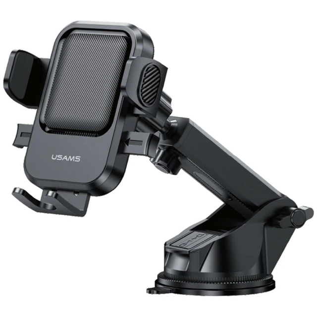 Автотримач Usams One-Touch на кокпіт Black (ZJ091ZJ01)