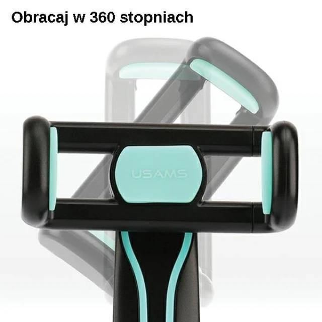 Автодержатель Usams ZJ012 Car Mobile Phone Holder Black (VSFX01)
