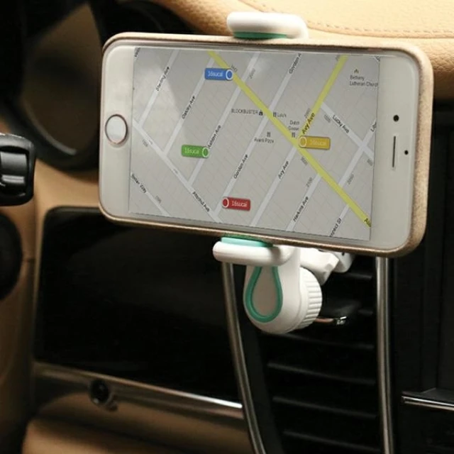 Автотримач Usams ZJ012 Car Mobile Phone Holder White (VSFX02)