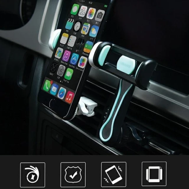 Автотримач Usams ZJ012 Car Mobile Phone Holder White (VSFX02)