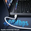 Кабель Usams US-SJ484 U63 PD | FC USB-C to Lightning 20W 1.2m Black (SJ484USB01)
