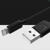 Кабель Usams US-SJ097 U-Turn USB-A to Lightning 2A 1m Black (IPUSBXD01)