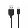 Кабель Usams US-SJ097 U-Turn USB-A to Lightning 2A 1m Black (IPUSBXD01)