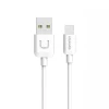 Кабель Usams US-SJ097 U-Turn USB-A to Lightning 2A 1m White (IPUSBXD02)