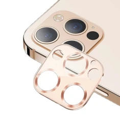 Захисне скло Usams для камери iPhone 12 Pro Max Camera Lens Glass Gold (BH707JTT03)