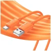 Кабель Usams U98 3A Silicone Fast Charging USB-C Orange (SJ786USB03)