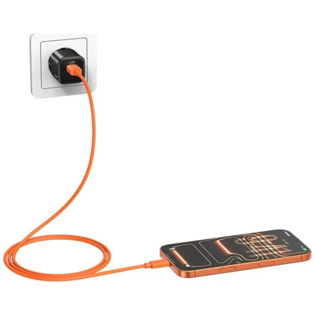 Кабель Usams U98 3A Silicone Fast Charging USB-C White (SJ786USB02)
