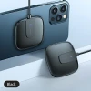 Бездротовий зарядний пристрій Usams US-CD159 W1 Extra-Thin QC 15W Black (CD159DZ01)