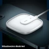 Бездротовий зарядний пристрій Usams US-CD159 W1 Extra-Thin QC 15W White (CD159DZ02)