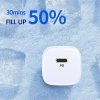 Мережевий зарядний пристрій Usams T36 mini PD 20W USB-C White with USB-C to Lightning Cable (XFKXLOGTL02)