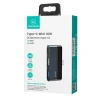 USB-хаб Usams SJ490 3-in-1 USB-C to USB-A 2.0 | USB-A 3.0 | USB-C Grey (SJ490HUB01)
