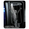Автотримач Usams ZJ058 Retractable Gravity Car Holder Black (ZJ058ZJ01)