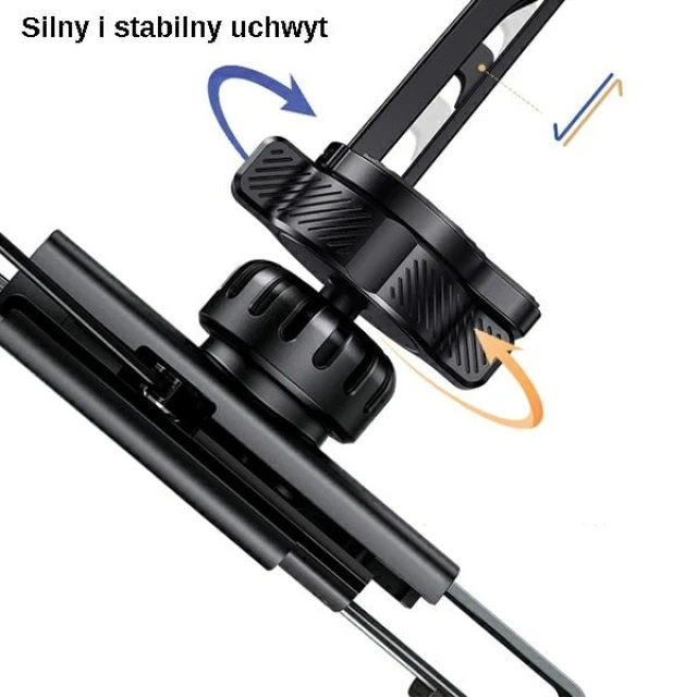 Автотримач Usams ZJ058 Retractable Gravity Car Holder Black (ZJ058ZJ01)