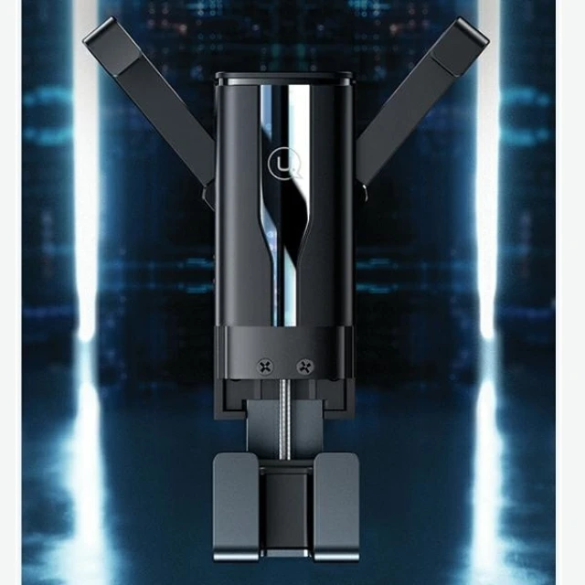 Автотримач Usams ZJ058 Retractable Gravity Car Holder Black (ZJ058ZJ01)