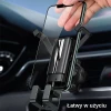 Автотримач Usams ZJ058 Retractable Gravity Car Holder Black (ZJ058ZJ01)