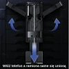 Автотримач Usams ZJ058 Retractable Gravity Car Holder Black (ZJ058ZJ01)