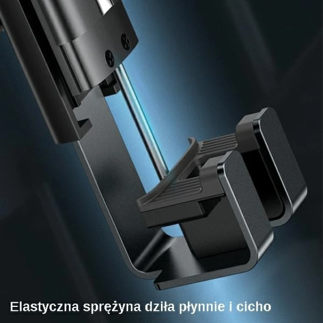 Автотримач Usams ZJ058 Retractable Gravity Car Holder Black (ZJ058ZJ01)