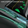 Кабель Usams US-SJ458 U57 USB-A to Micro-USB 2A 1.2m Green (SJ458USB02)