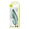 Кабель Usams US-SJ458 U57 USB-A to Micro-USB 2A 1.2m Green (SJ458USB02)