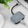 Адаптер Usams USB-C на USB 3.0 + RJ45 Ethernet Grey (TCSJ14601)