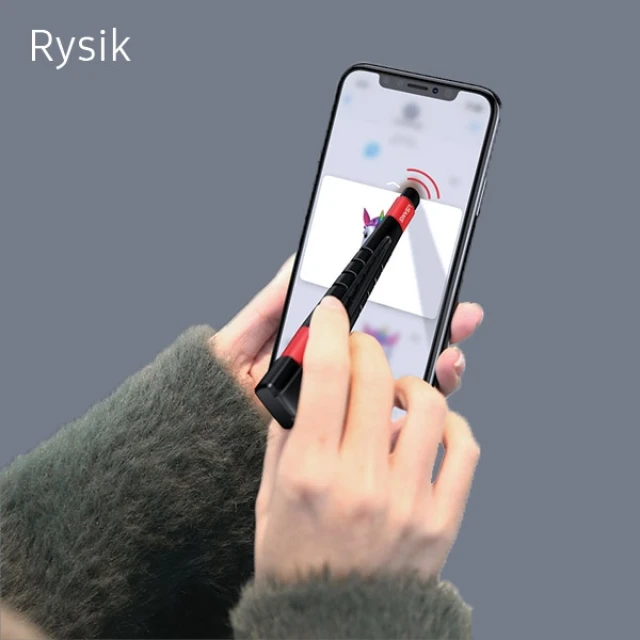 Кабель Usams Lightning 3в1 Red (зарядка+підставка+стилус) (SJ198LZ03)