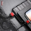 Кабель Usams US-SJ220 U5 USB-A to Lightning 2A 1.2m Red (SJ220IP02)