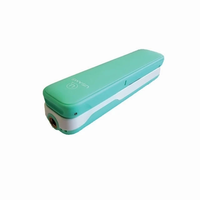 Монопод Usams ZB052 Selfie Stick M1 Mini 3.5mm Green (ZB5203)