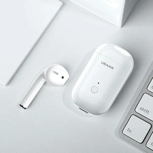 Bluetooth-гарнітура Usams LB001 LB Series Bluetooth 5.0 White (BHULB01)