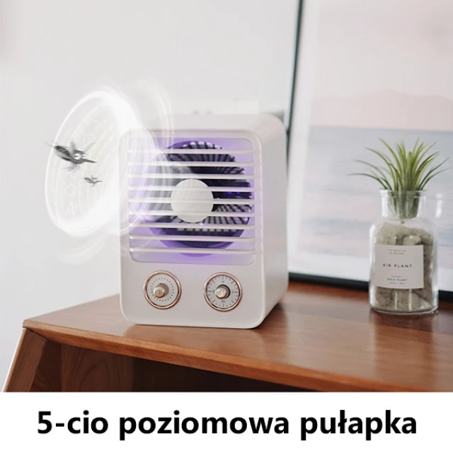 Лампа від комарів Usams Mosquito Killer Pink (ZB62MWD0)