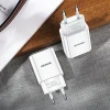 Мережевий зарядний пристрій Usams T18 2.1A USB-A White (CC075TC01)