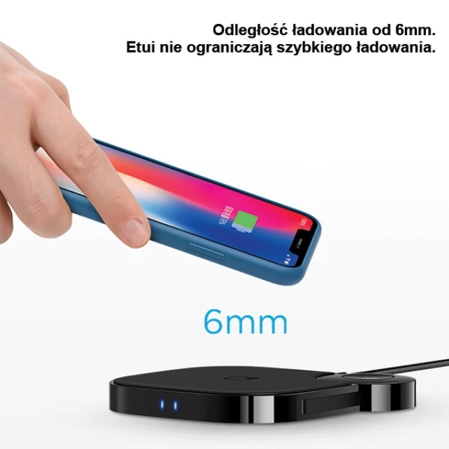 Бездротова зарядка Usams 2в1 для Apple Watch та Smartphone Black (CD89JN01)