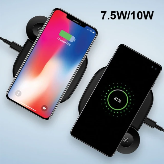 Бездротова зарядка Usams 2в1 для Apple Watch та Smartphone Black (CD89JN01)
