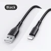 Кабель Usams US-SJ500 U68 FC USB-A to Lightning 2A 1m Black (SJ500USB01)