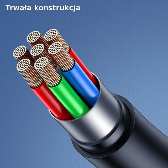 Кабель Usams US-SJ500 U68 FC USB-A to Lightning 2A 1m Blue (SJ500USB03)