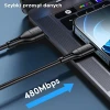 Кабель Usams US-SJ500 U68 FC USB-A to Lightning 2A 1m Blue (SJ500USB03)