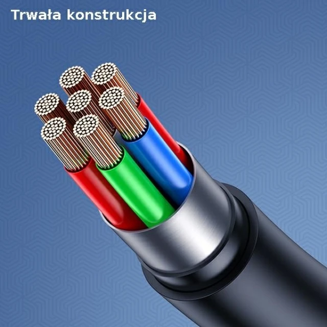 Кабель Usams US-SJ501 U68 FC USB-A to USB-C 2A 1m Blue (SJ501USB03)