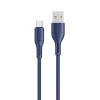 Кабель Usams US-SJ502 U68 FC USB-A to Micro-USB 2A 1m Blue (SJ502USB03)