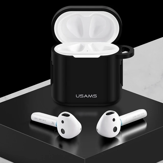 Чохол для навушників Usams Silicone Case для Huawei FreeBuds 2 Pro Black (BH501FBUS01)